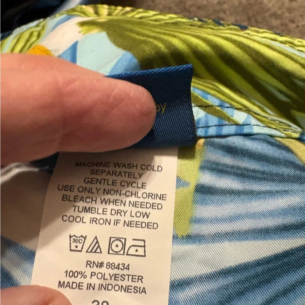 Corona swim trunks Extra‎ Beer Logo Board Shorts Mens Trunks Size 38 Drawstrings